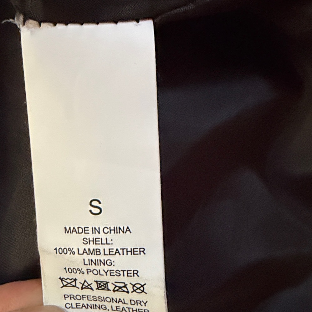KATE SPADE LEATHER MOTO JACKET - Picture 6 of 6